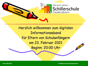 Infoabend Schulanfang HB 21 22 1